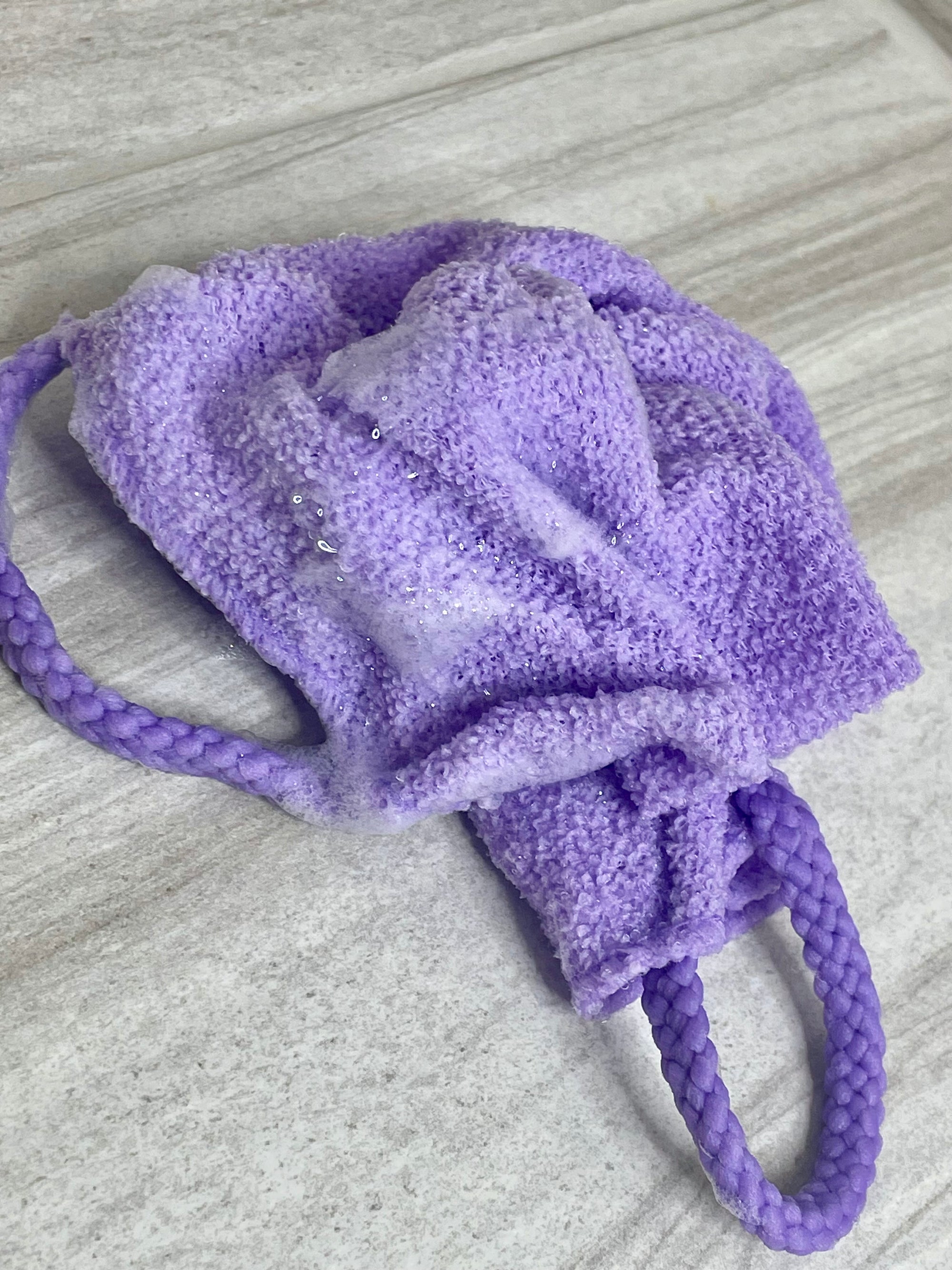 Exfoliating Bath Towel , skin smooth as silk...guaranteed! Great gift, great price!