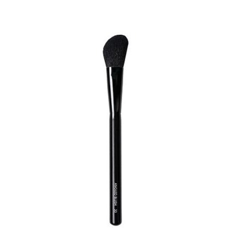 Long handle angled contour blush brush.